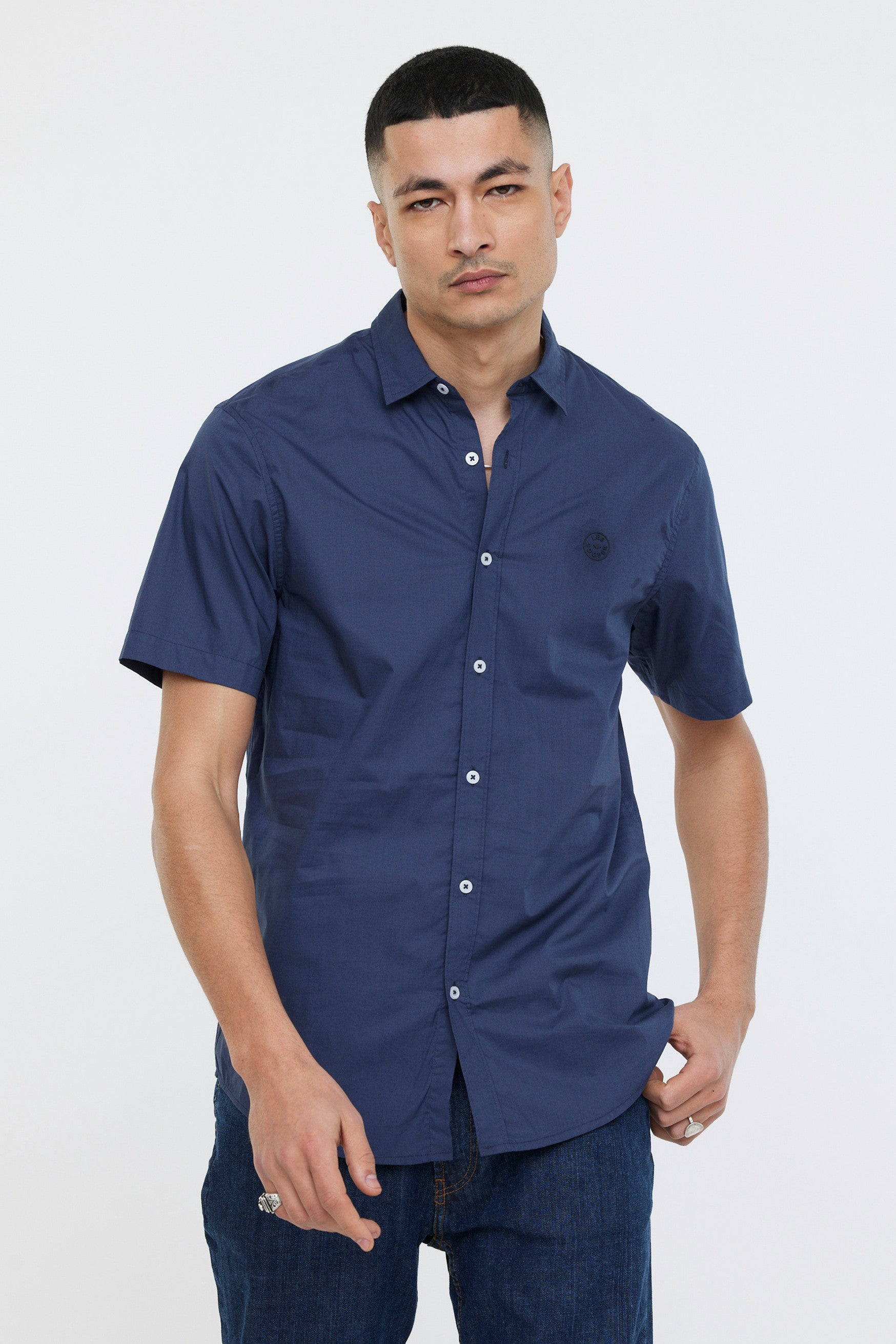 Chemises DRIMO MC Navy