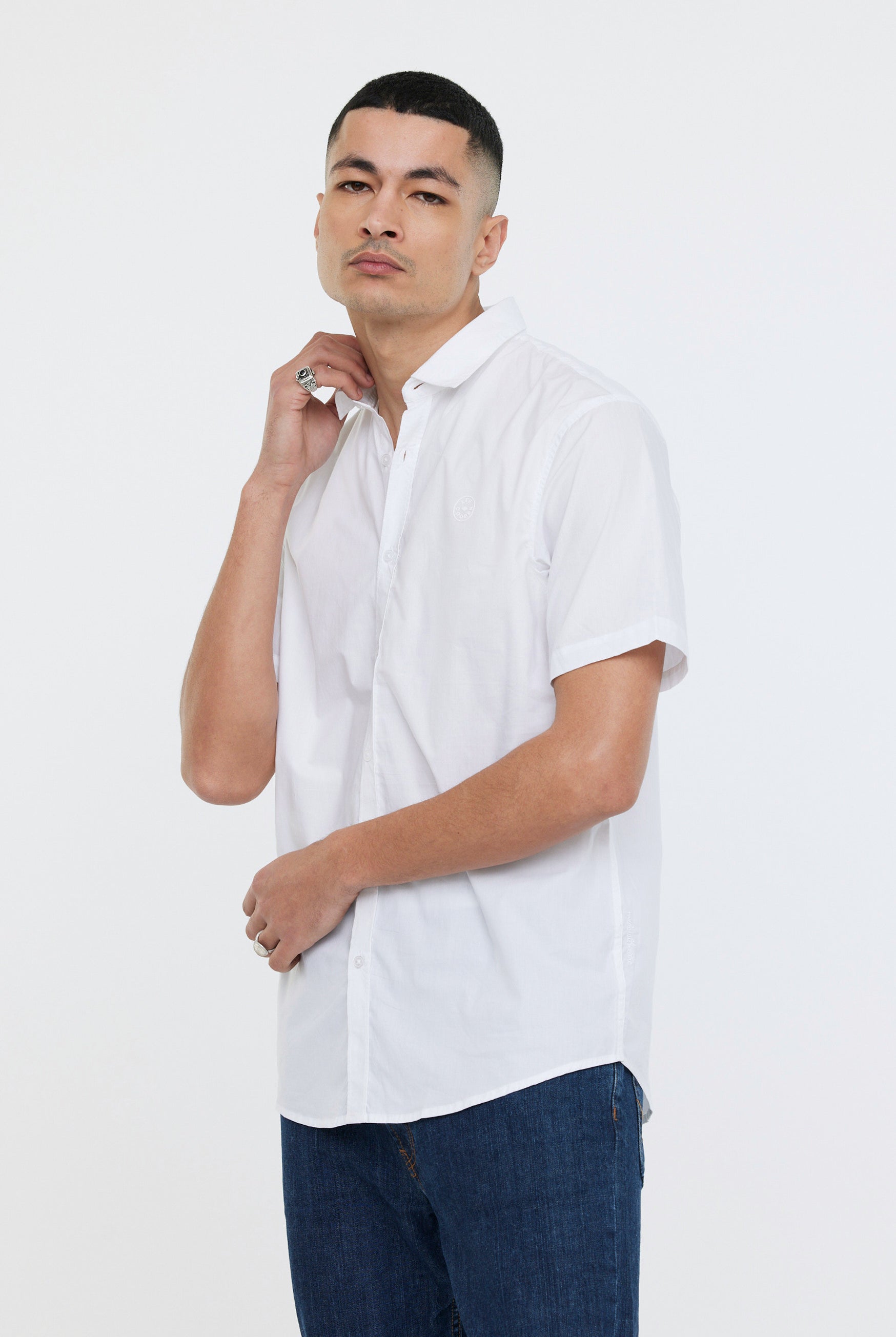 Chemises DRIMO MC Optic white