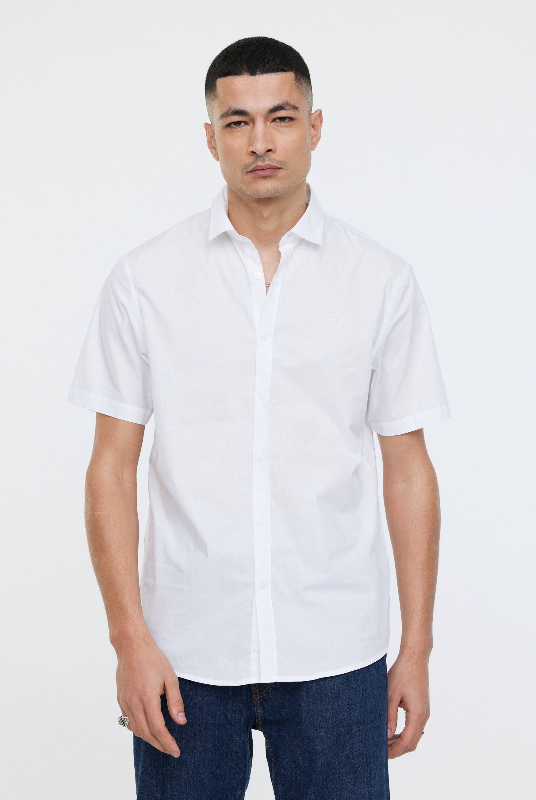 Chemises DRIMO MC Optic white