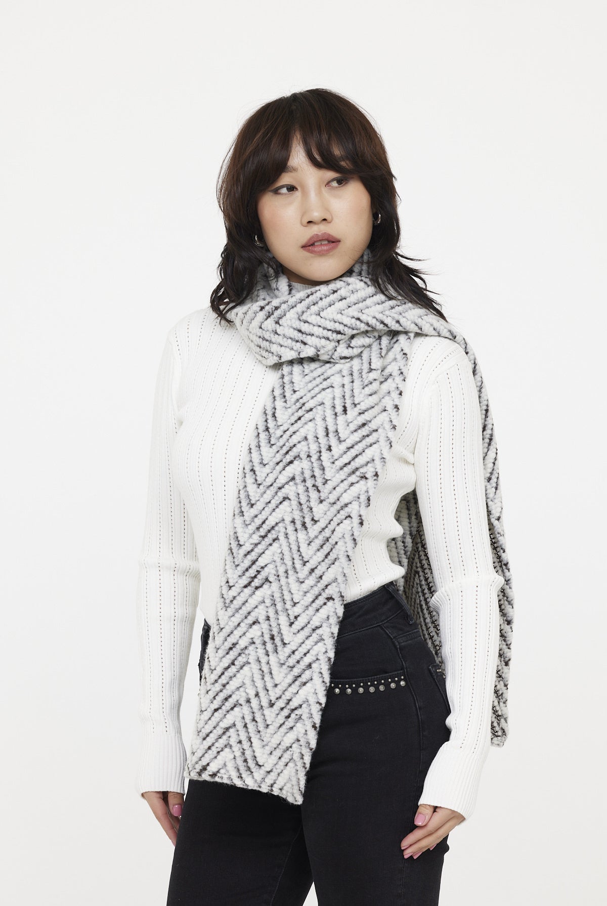 Echarpe WALNOF Ivory