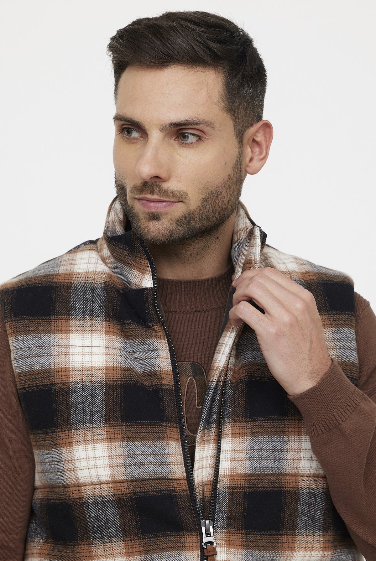 Gilet FUSCO Brown