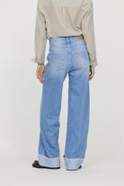 Jean JUDE Vintage blue brushed
