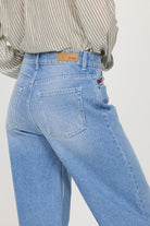 Jean JUDE Vintage blue brushed