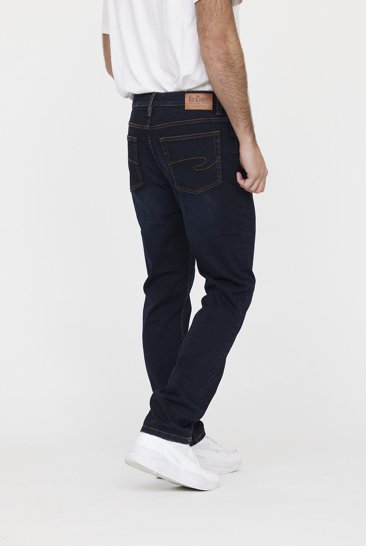 Jean LC126 Blue Black Pique