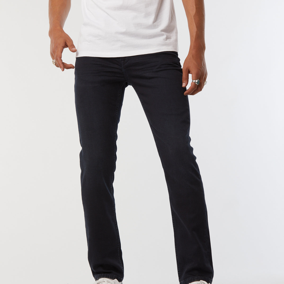 Jeans LC122 Dark blue brushed - L34