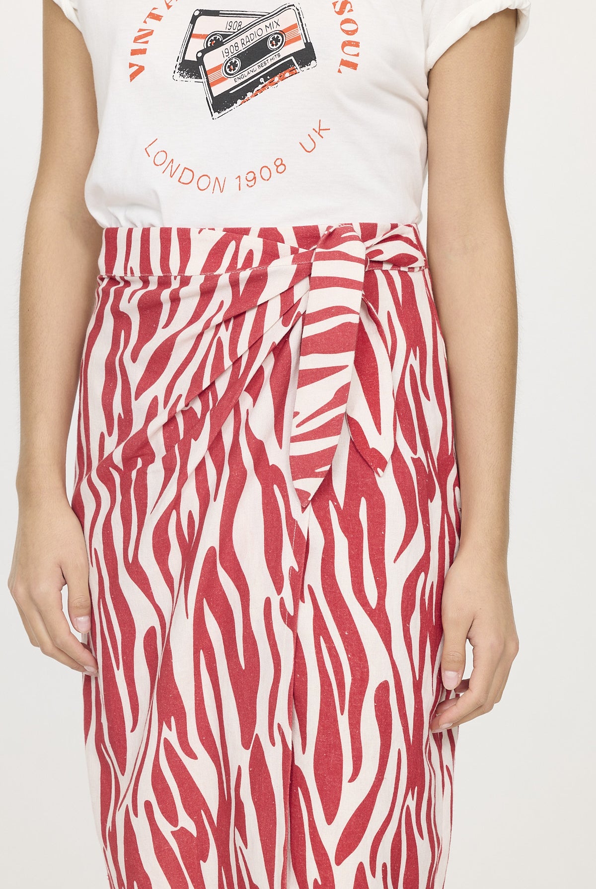 Jupe PALOMA Rouge