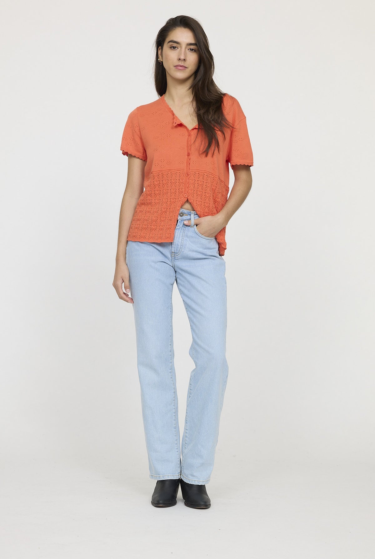 Maille AMINIA Mandarine