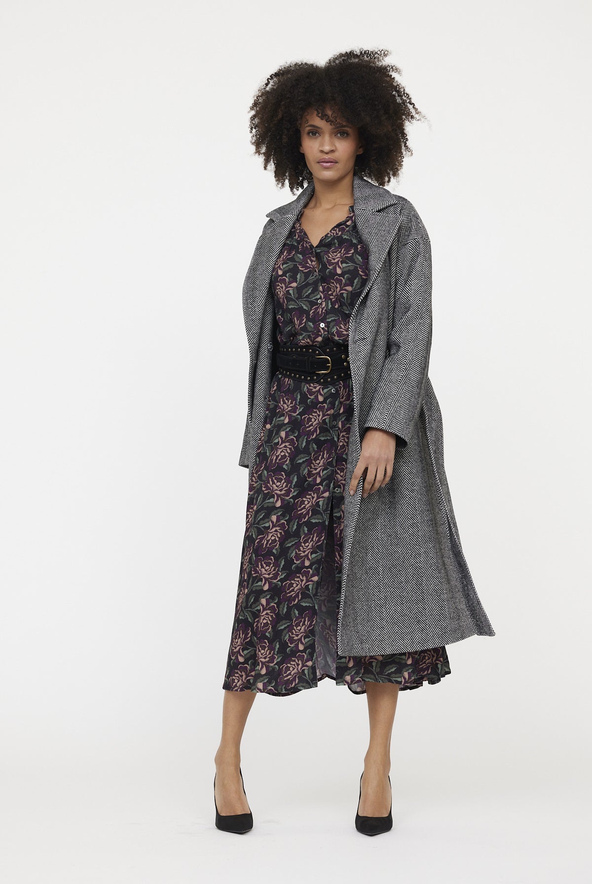 Manteau FAMIRA Anthracite