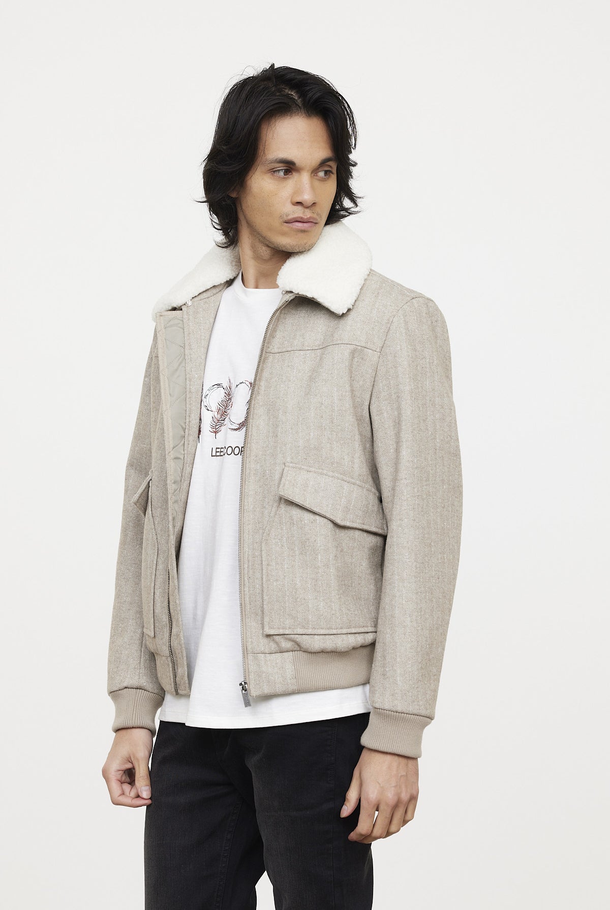 Manteau FREID Argile Beige