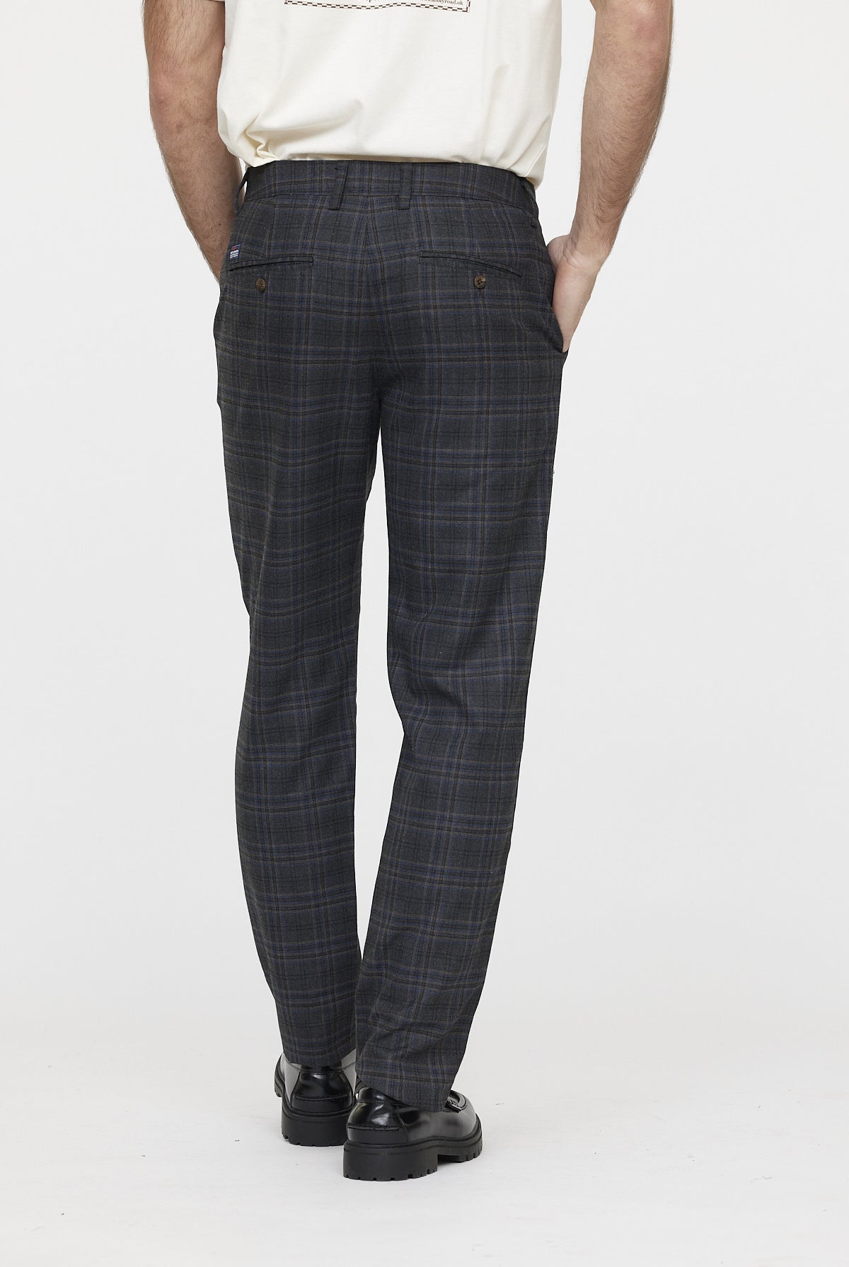 Pantalon GALANT Check dark grey