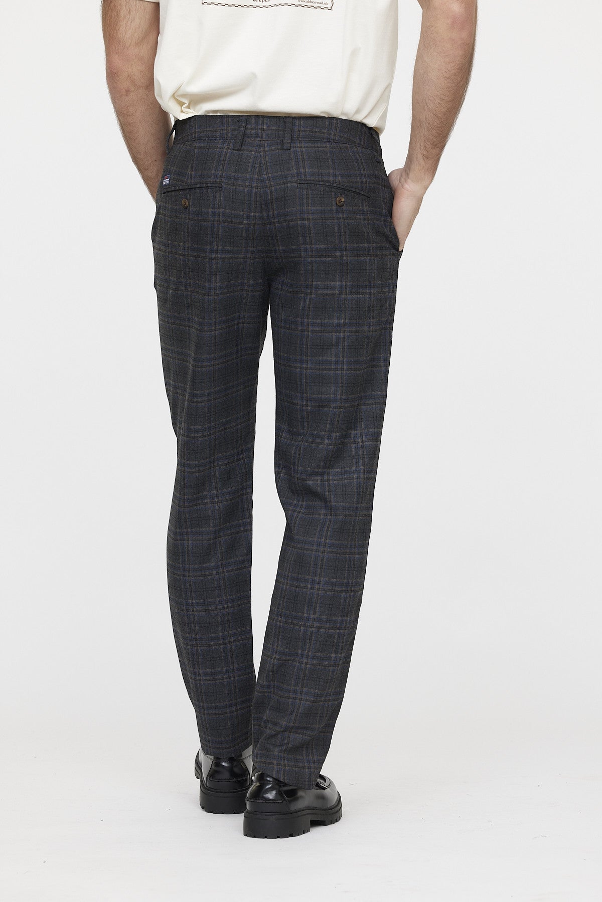 Pantalon GALANT Check dark grey