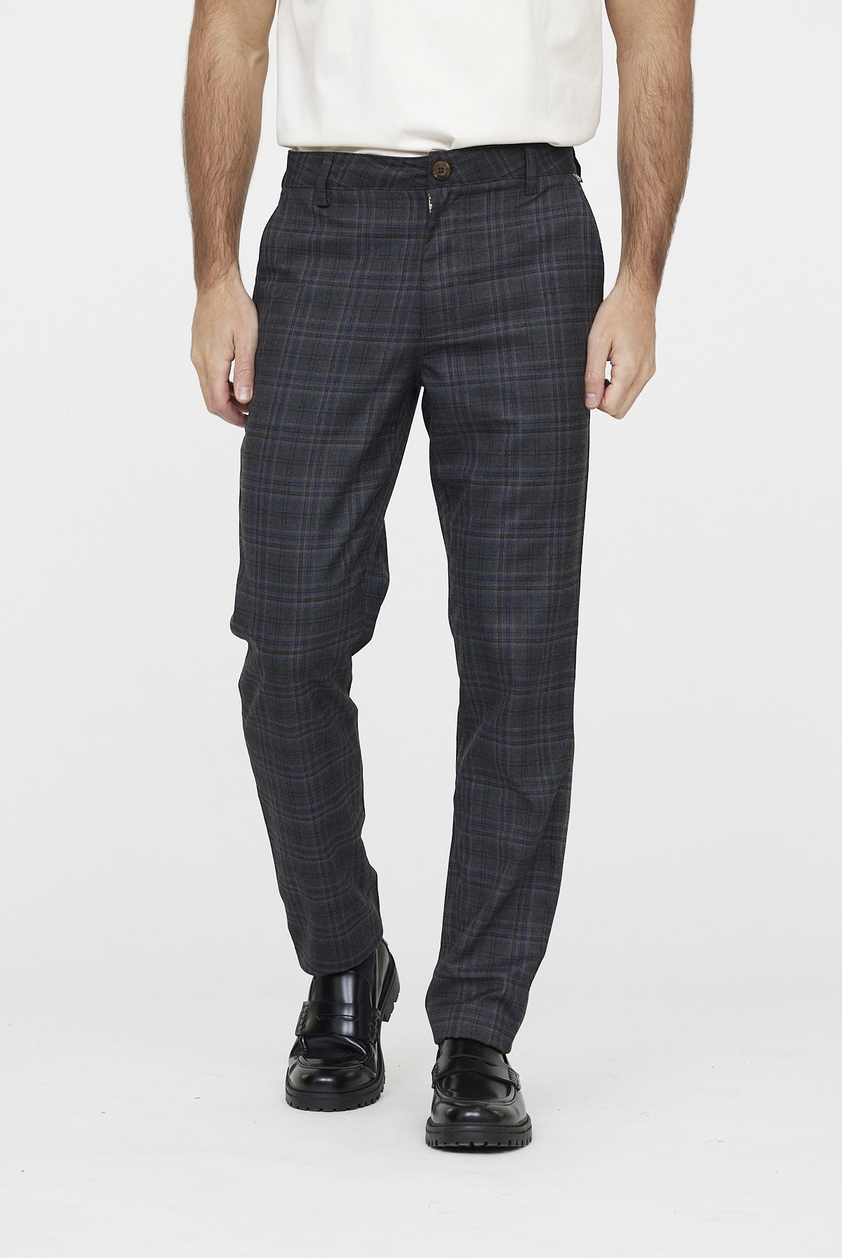 Pantalon GALANT Check dark grey