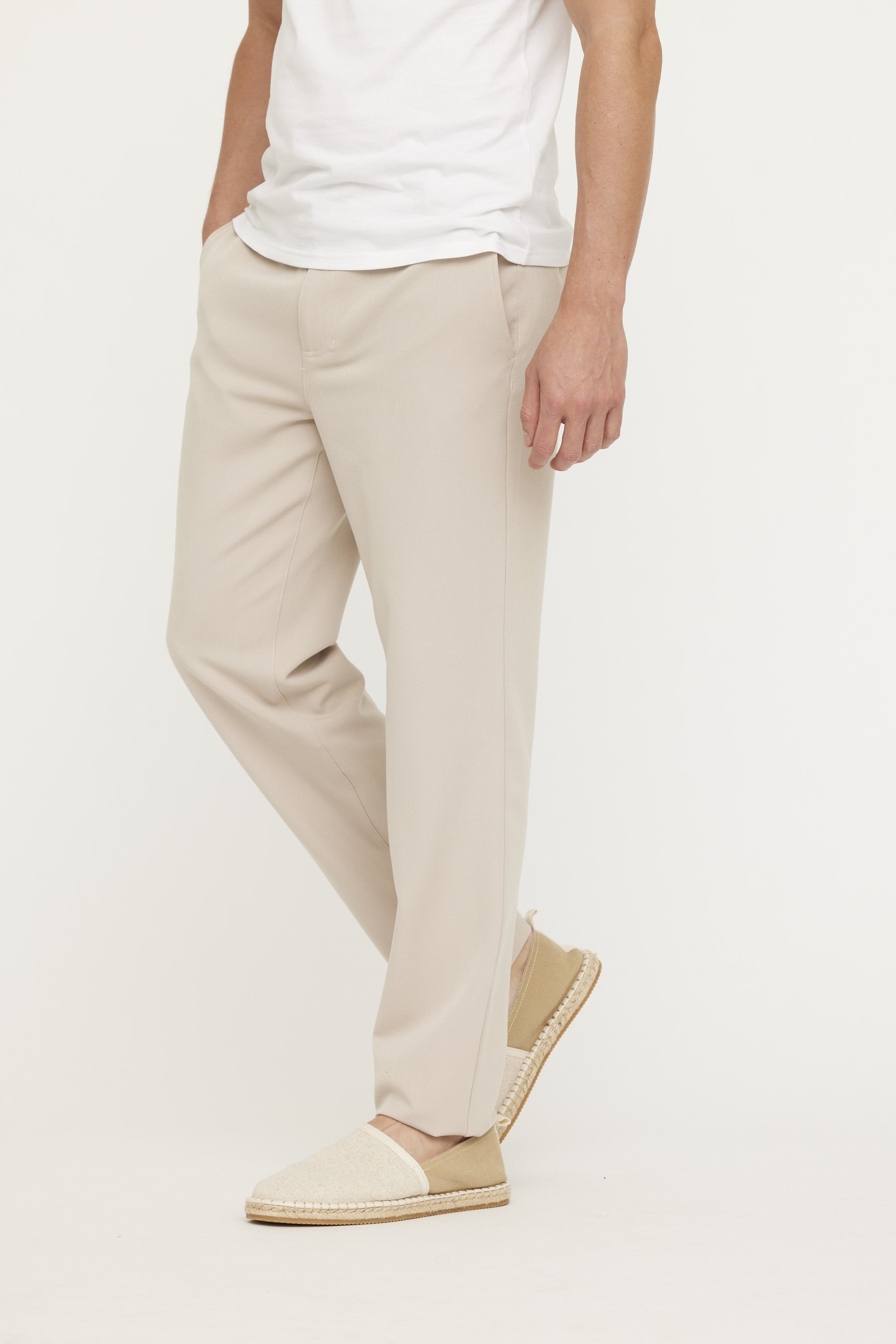 Pantalon GLANCE Argile Beige