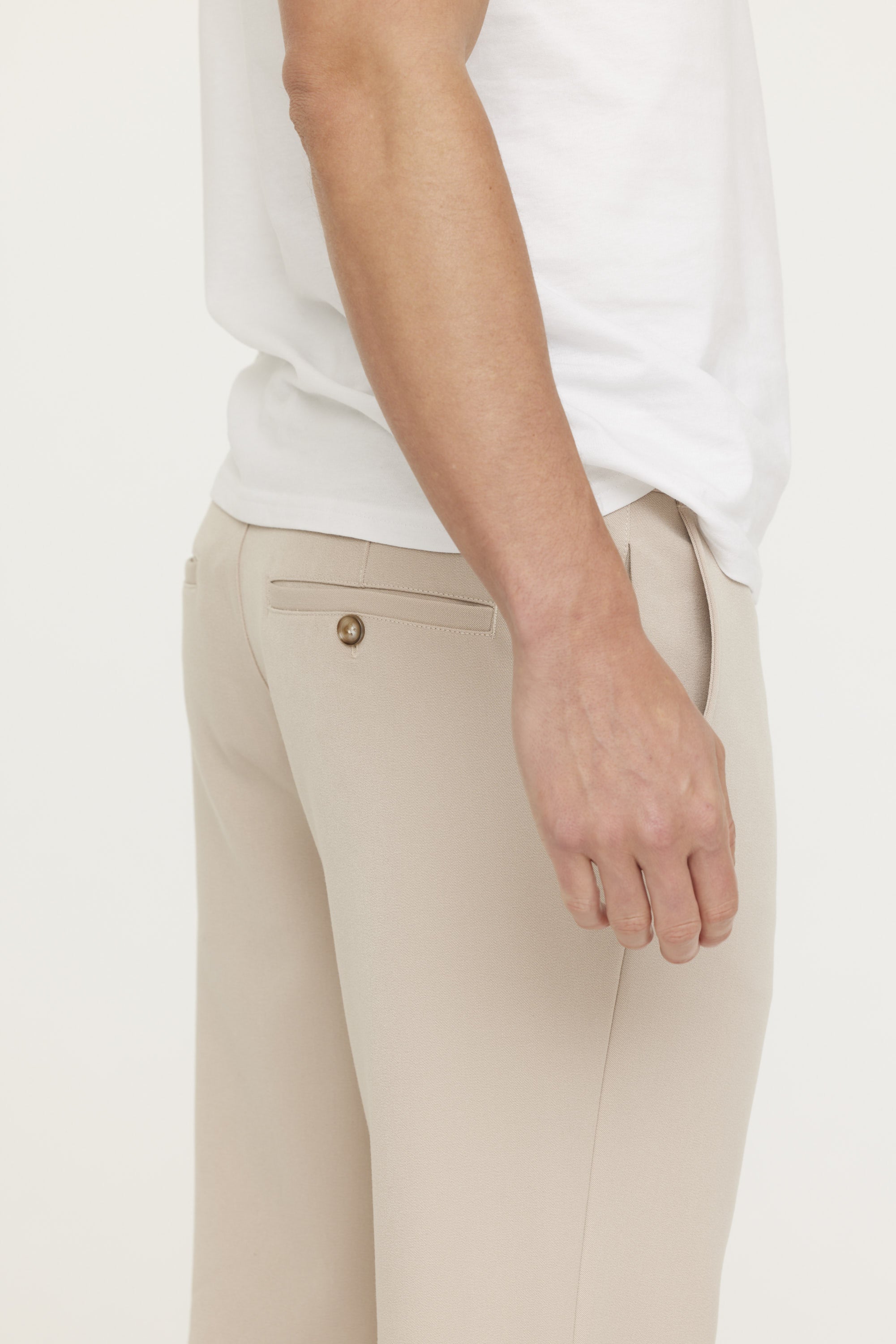Pantalon GLANCE Argile Beige
