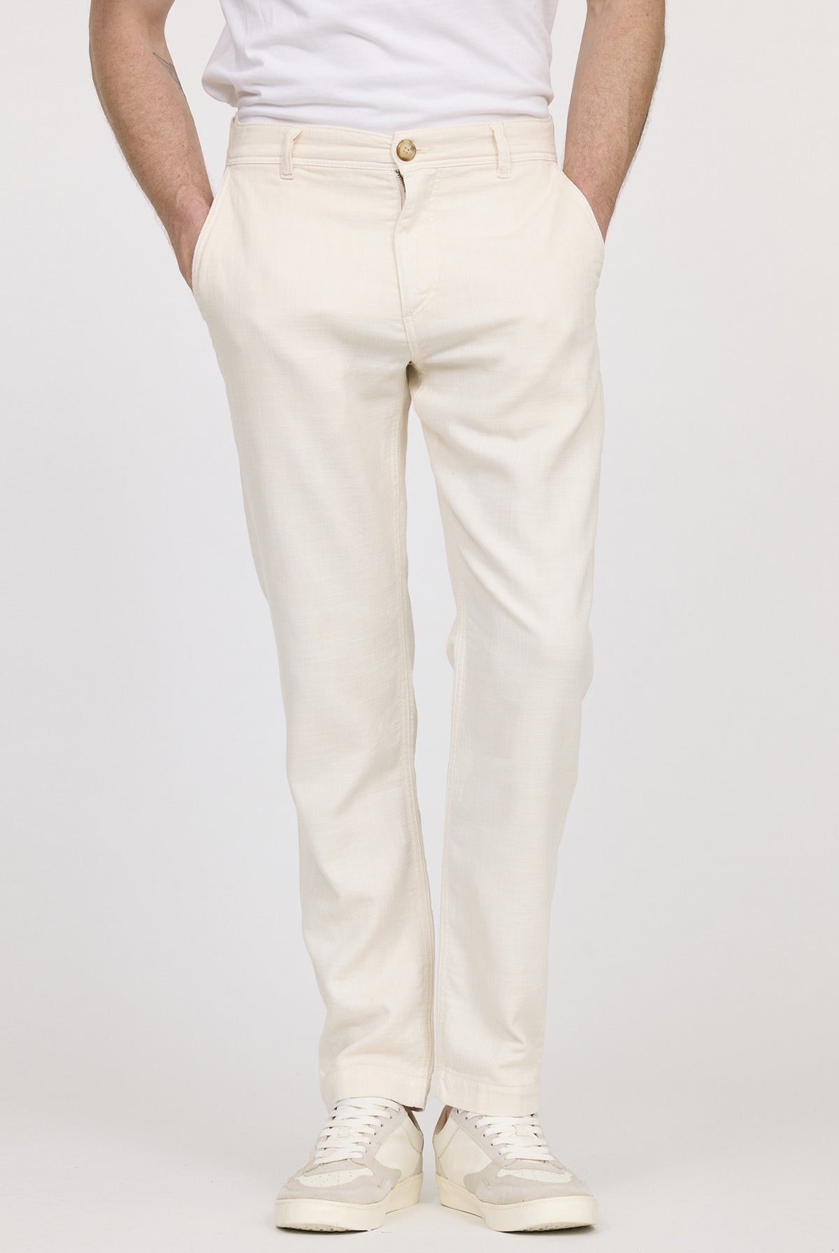 Pantalon GLANCE Écru