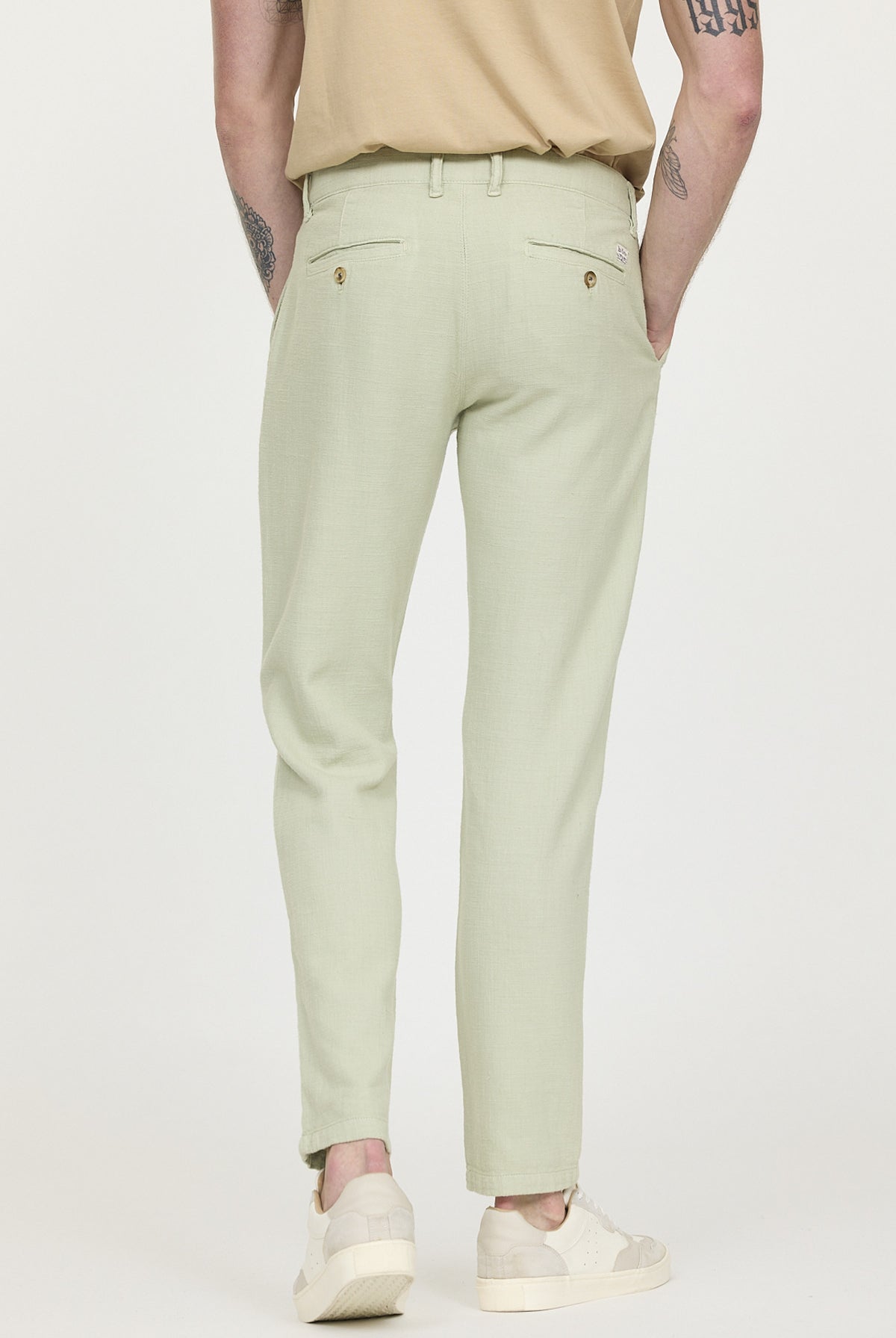 Pantalon GLANCE Green stoned