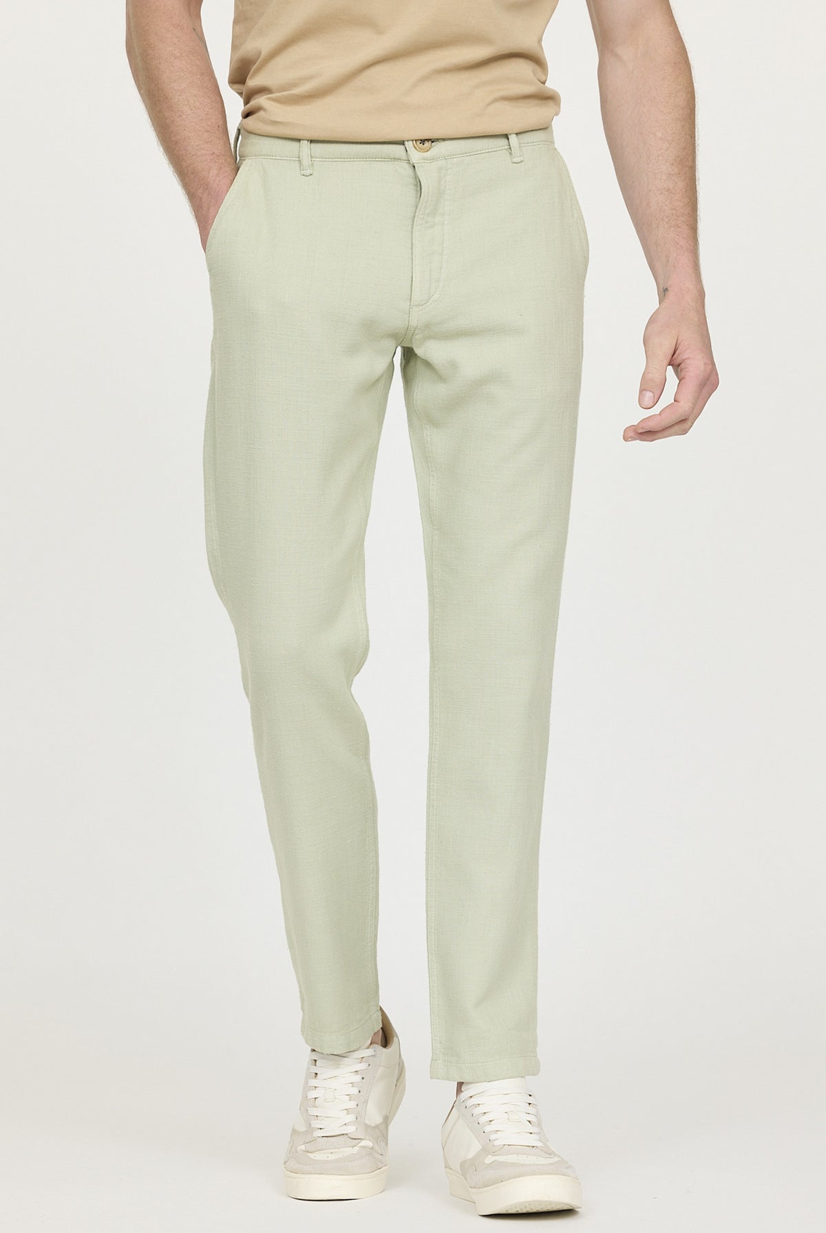 Pantalon GLANCE Green stoned