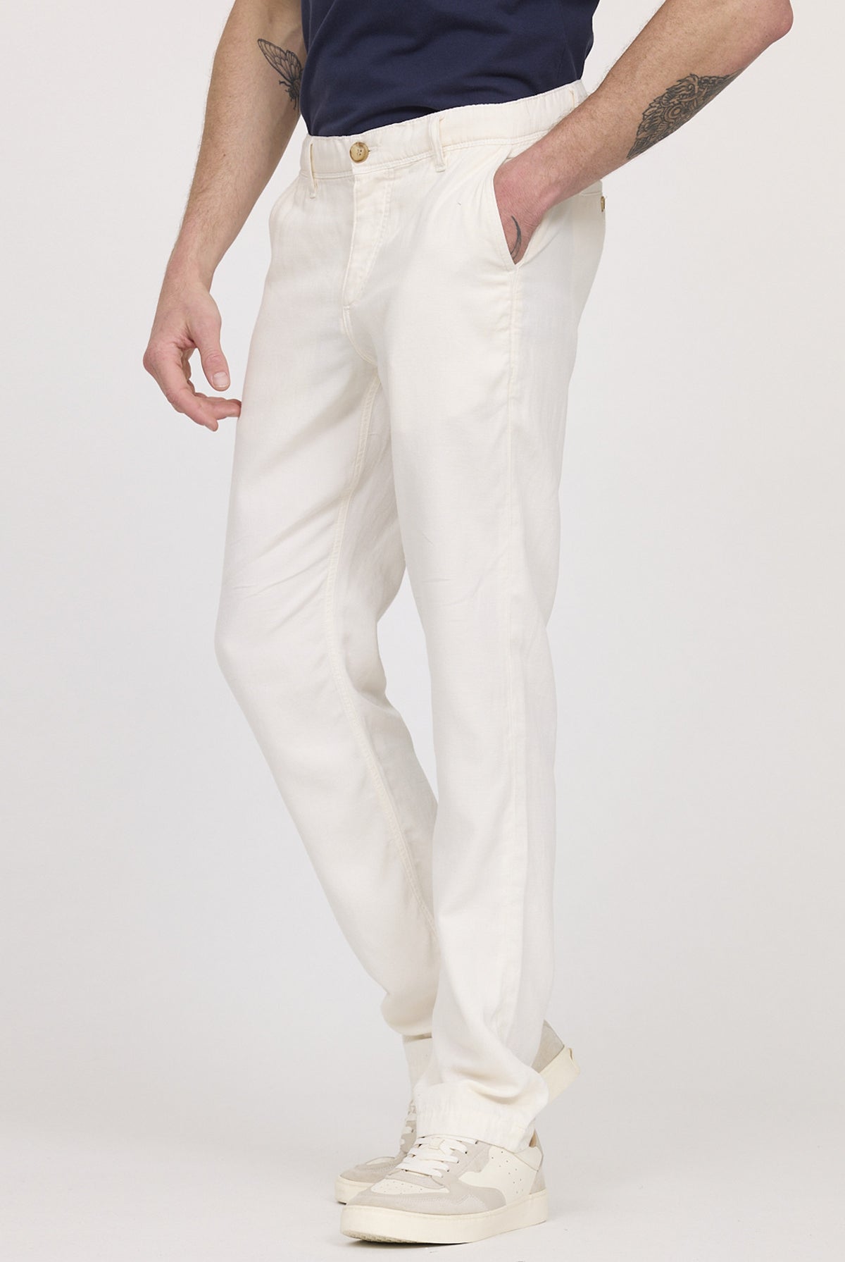 Pantalon GLANCE Ivoire