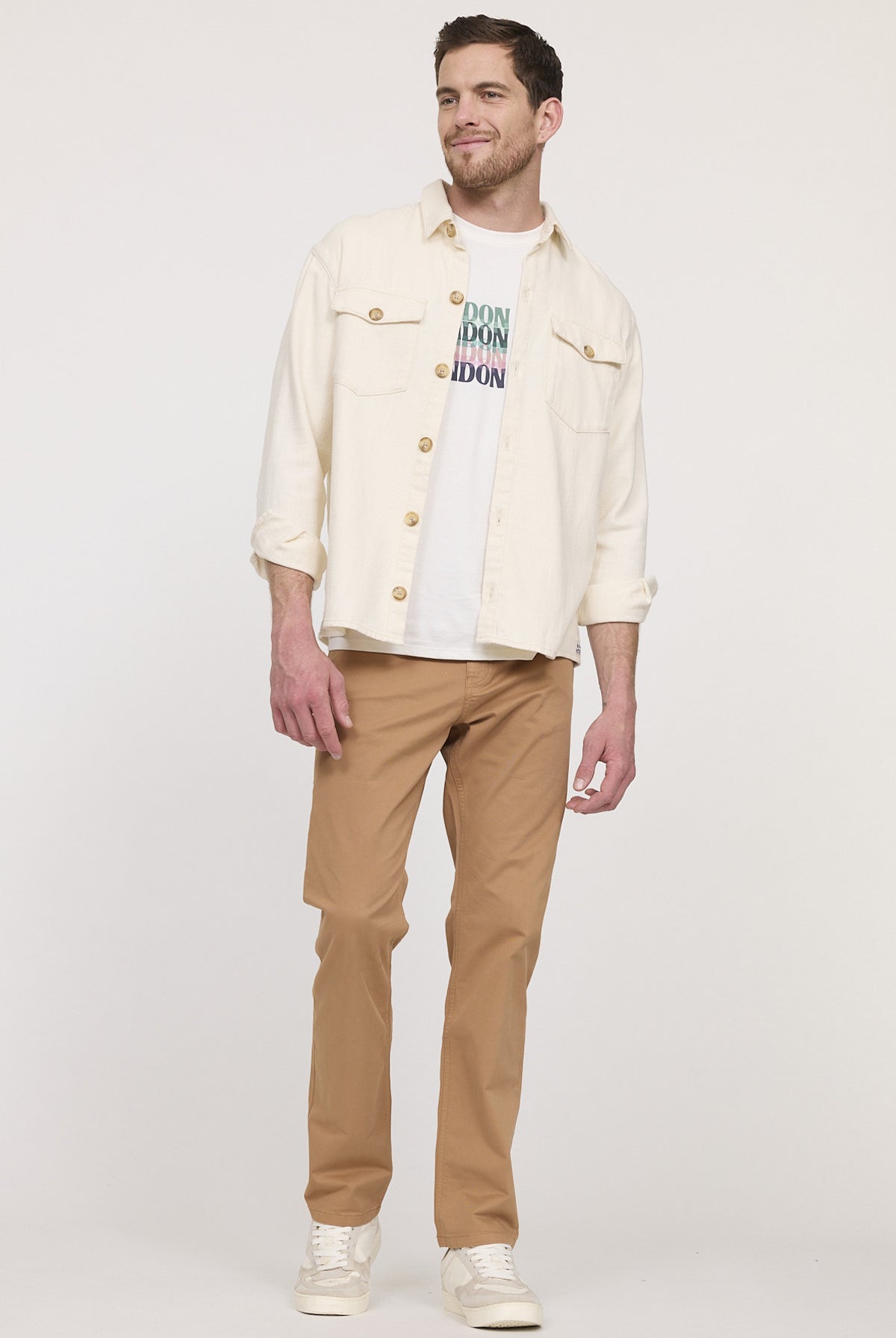 Pantalon GLANCE Ivoire