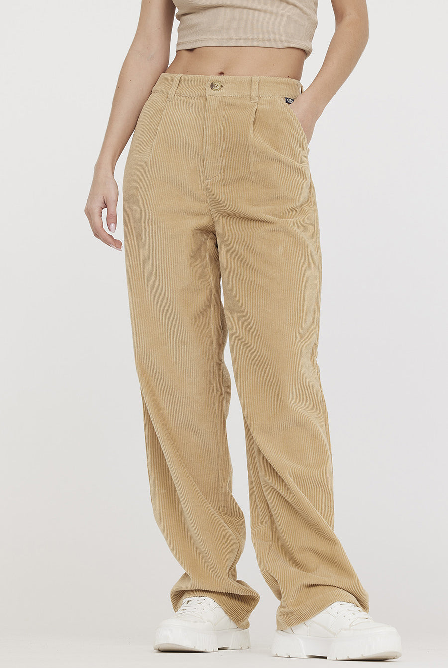 Pantalon JOLINA Argile Beige