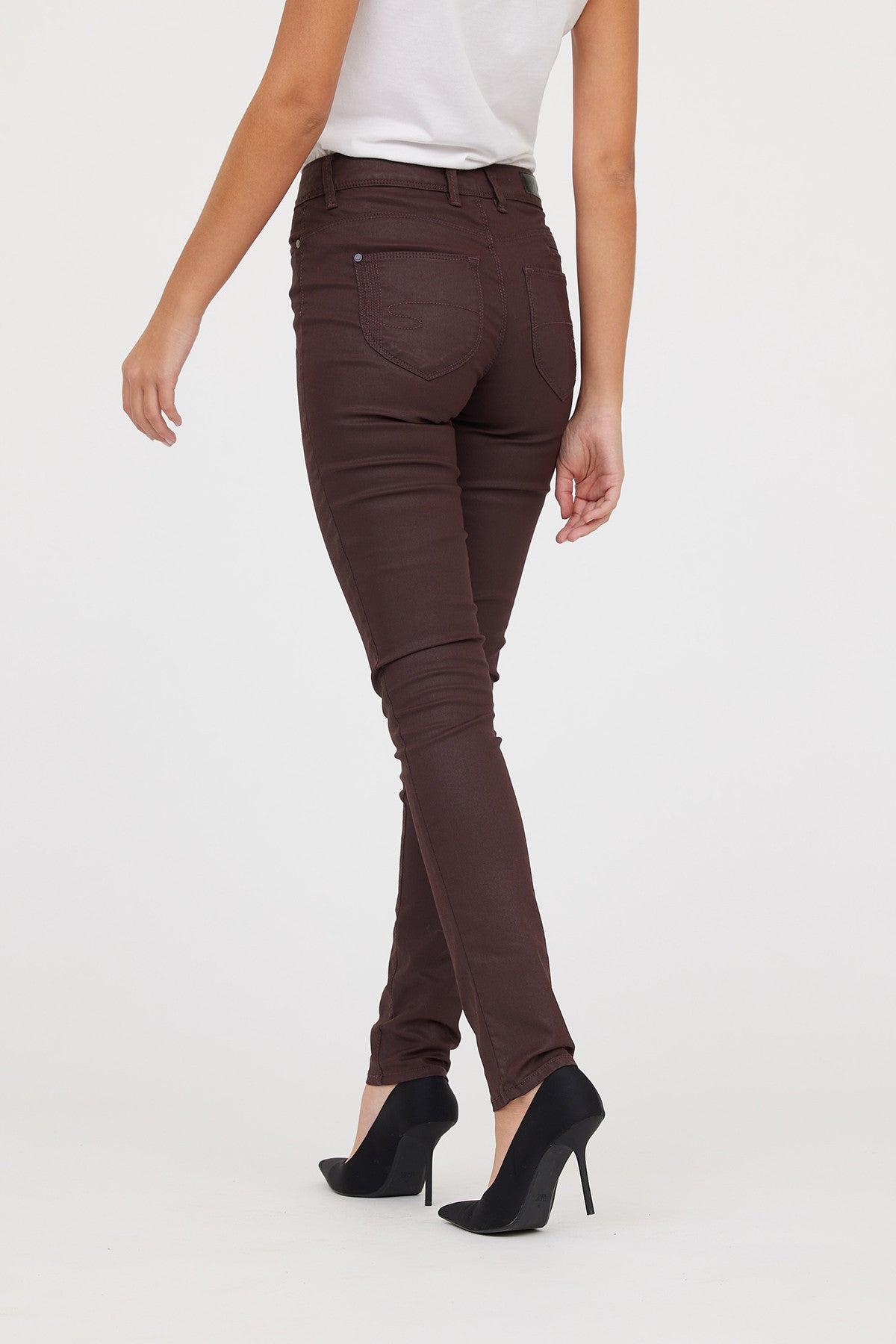 Pantalon Jana Bordeaux Coatted