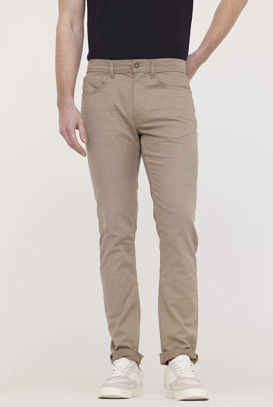 Pantalon LC122 Garment Dye Beige