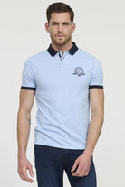 Polo BAC Gris bleu chiné