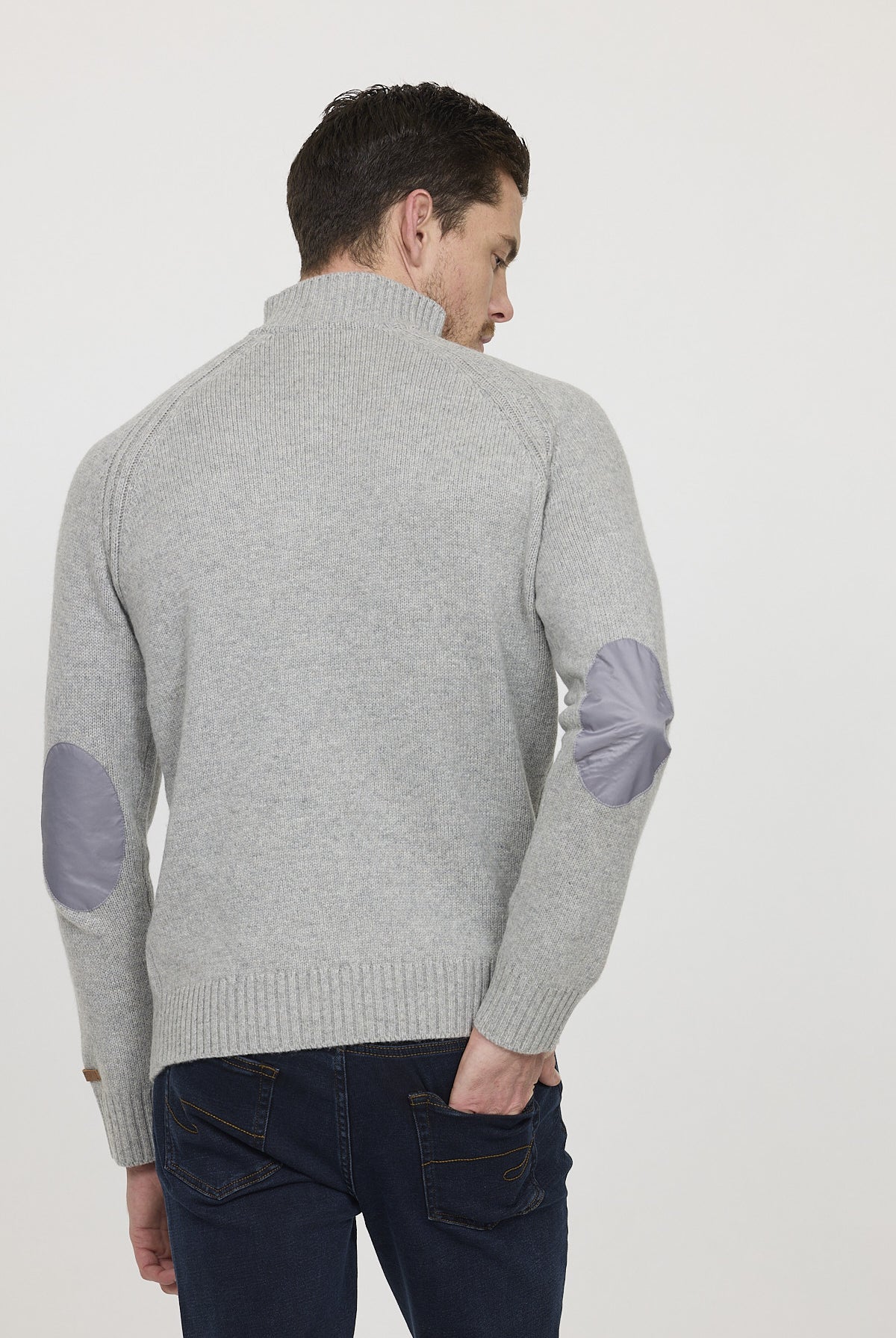 Pull CHALOK Gris chine