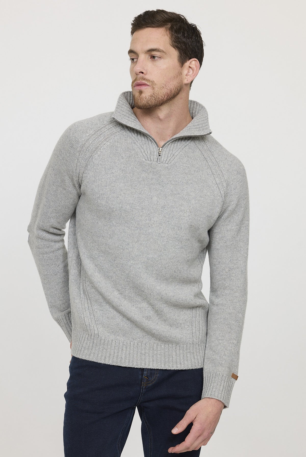 Pull CHALOK Gris chine