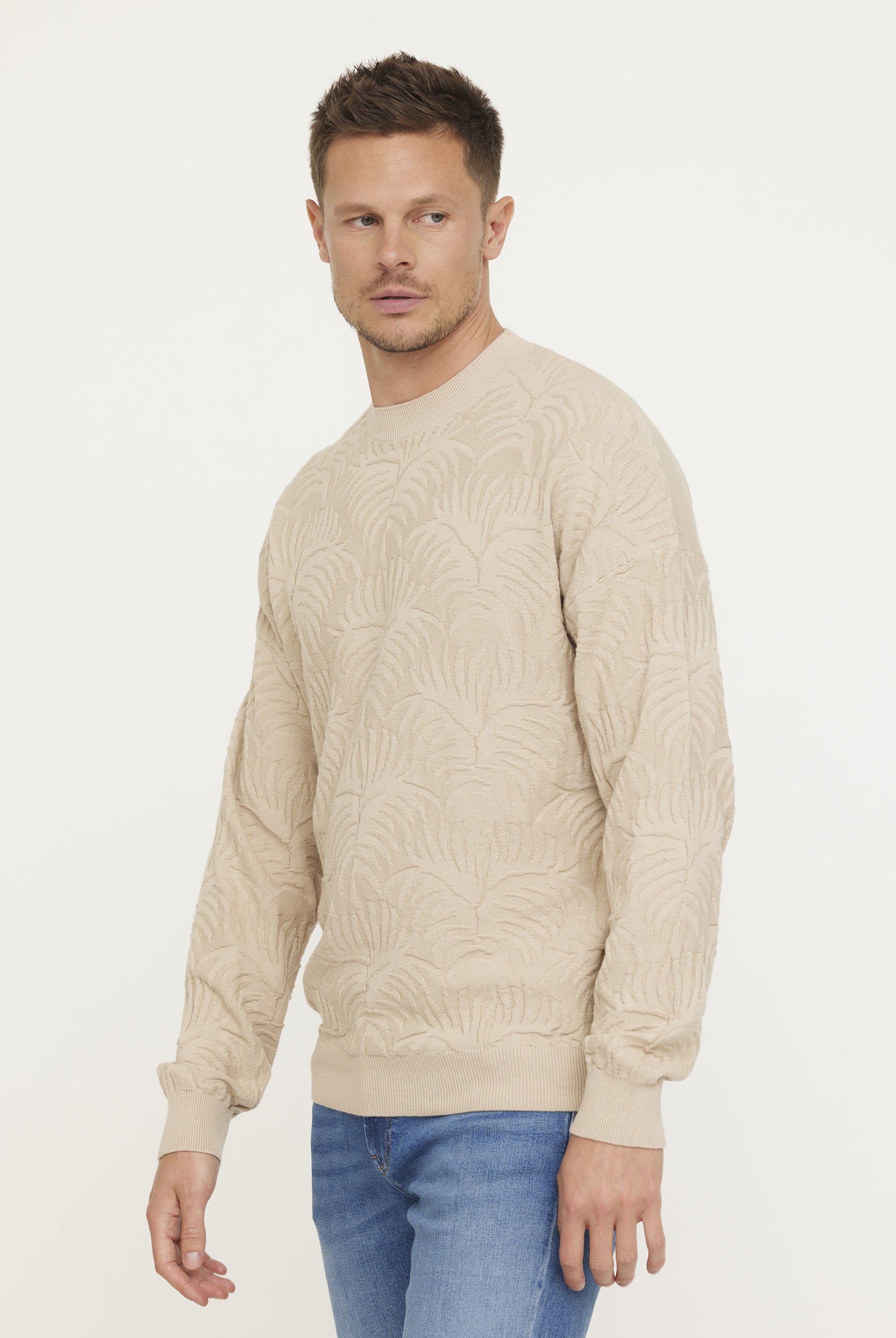 Pull CLAVIZ Argile Beige