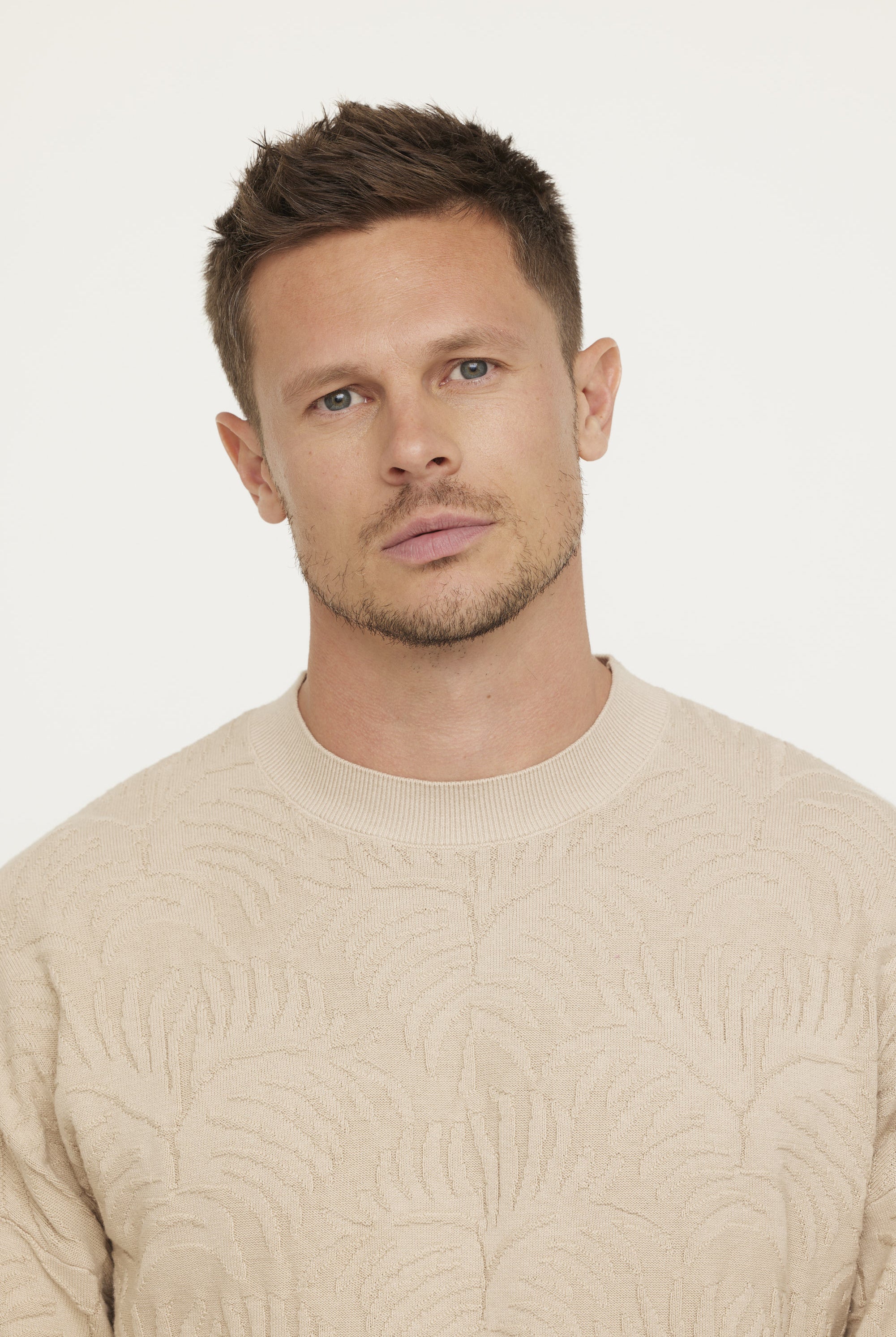 Pull CLAVIZ Argile Beige