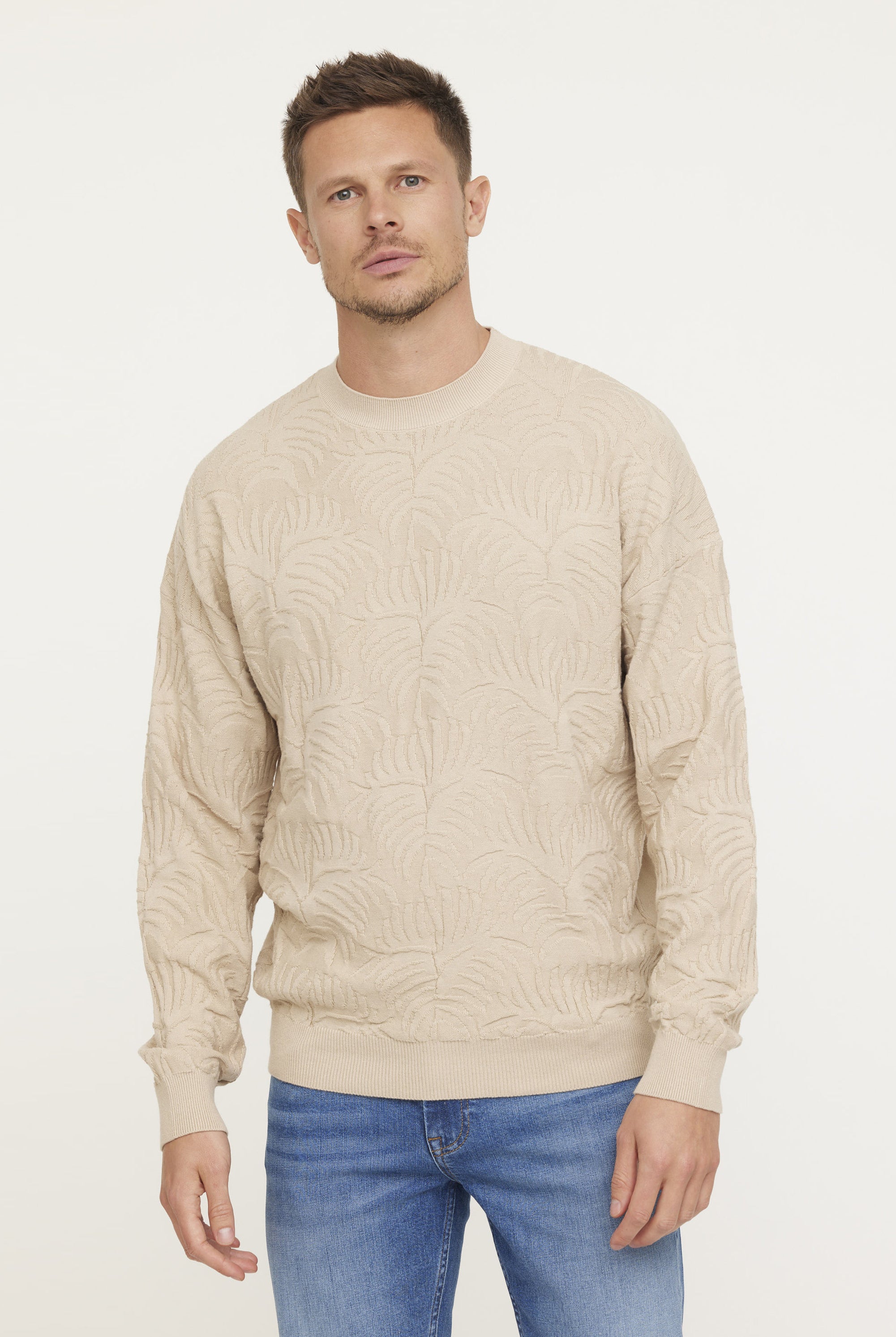 Pull CLAVIZ Argile Beige