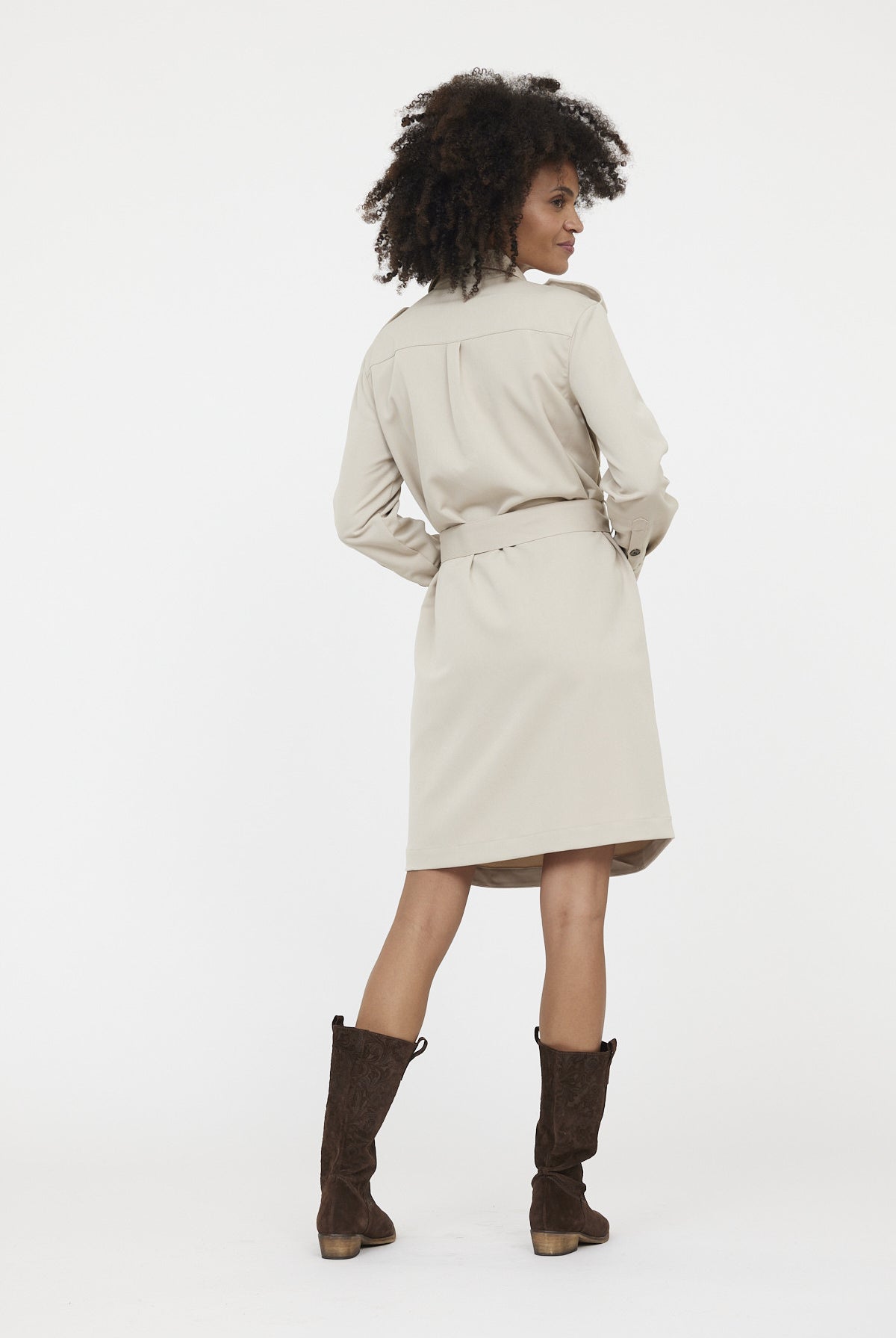 Robe LAMIKA Argile Beige