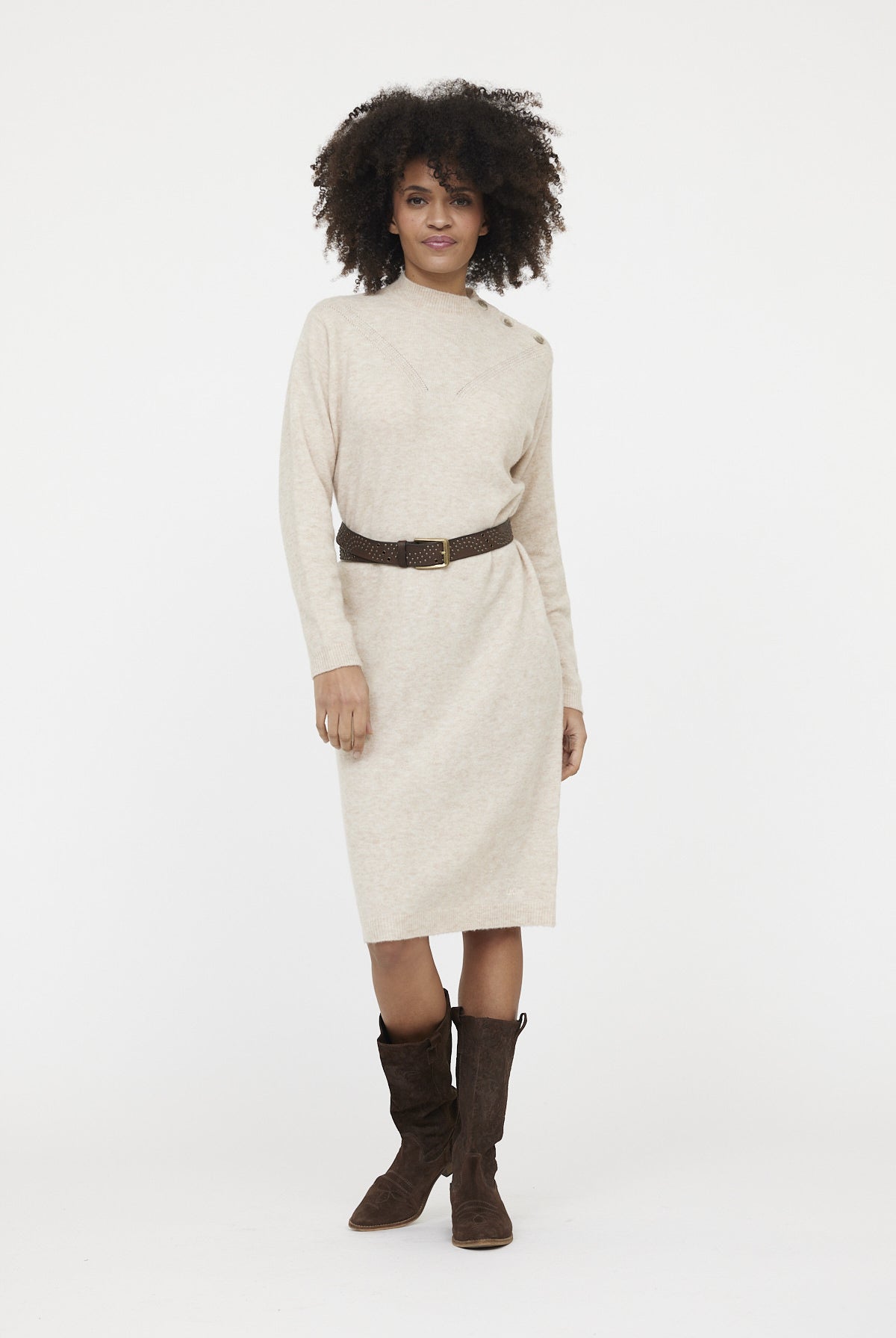 Robe LAMSA Argile Beige