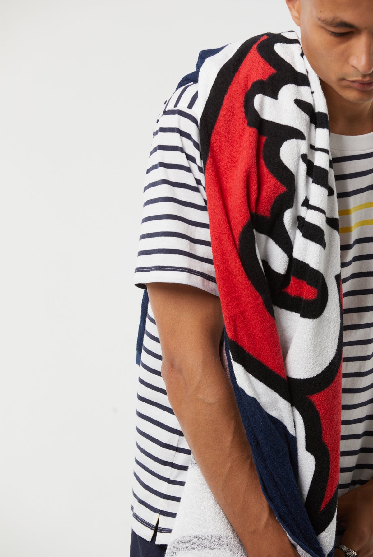 Serviette de plage ILE Encre