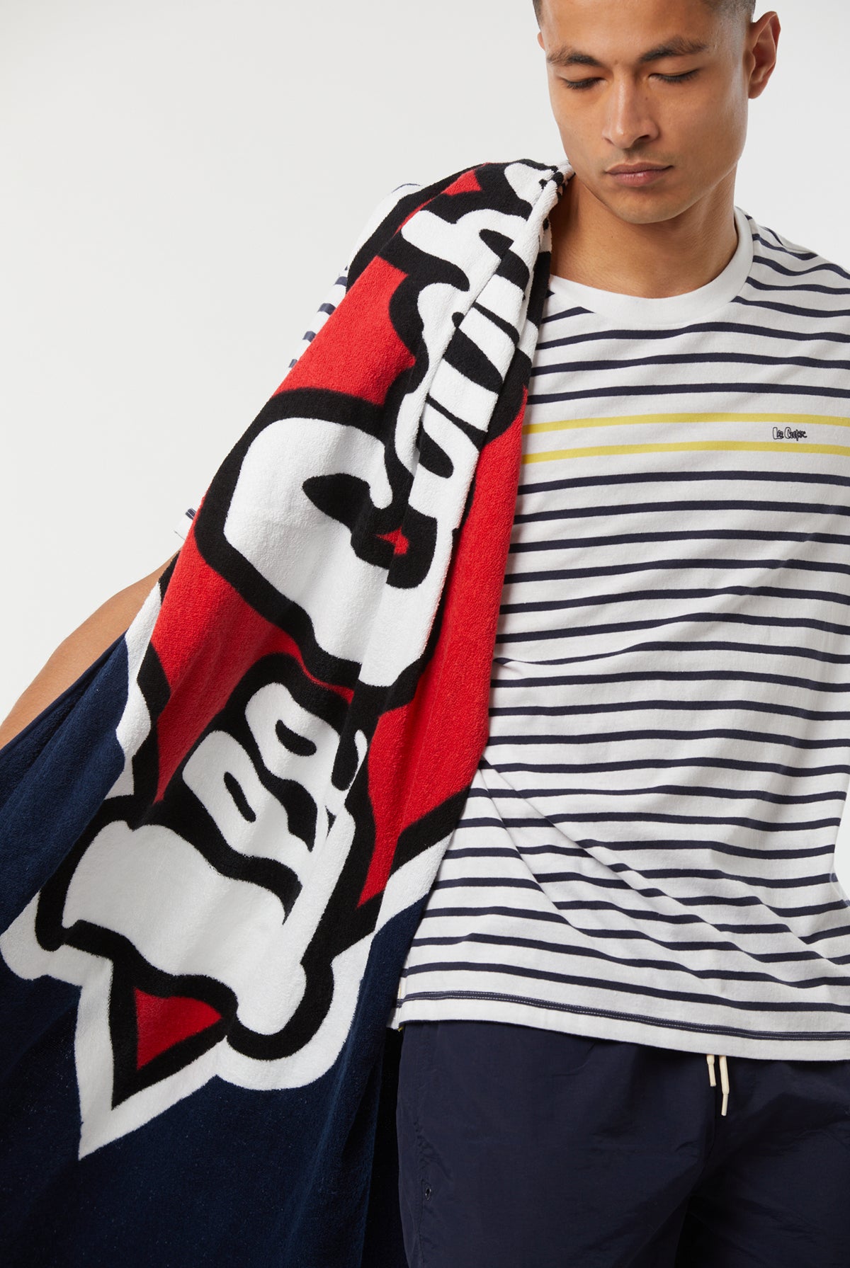 Serviette de plage ILE Encre