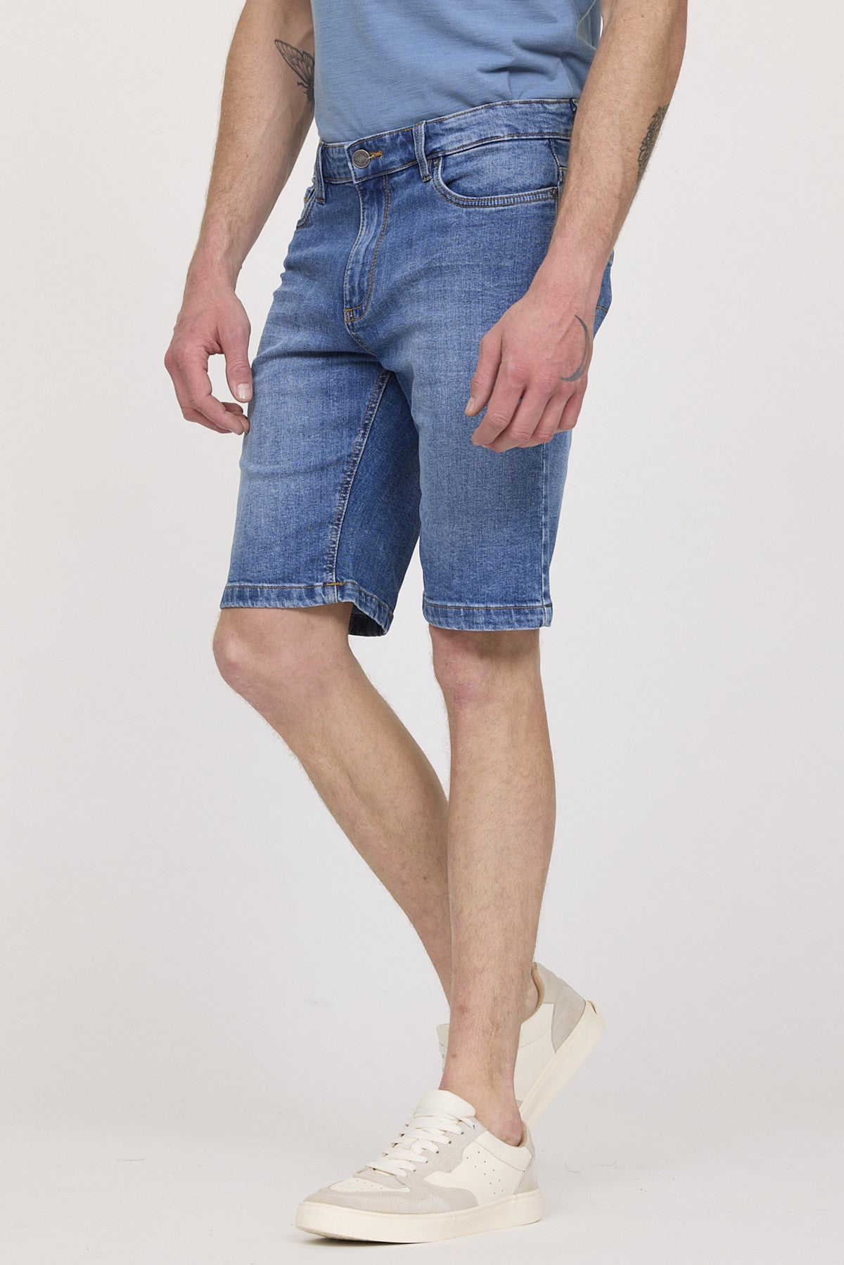 Short NARCO Denim bleu