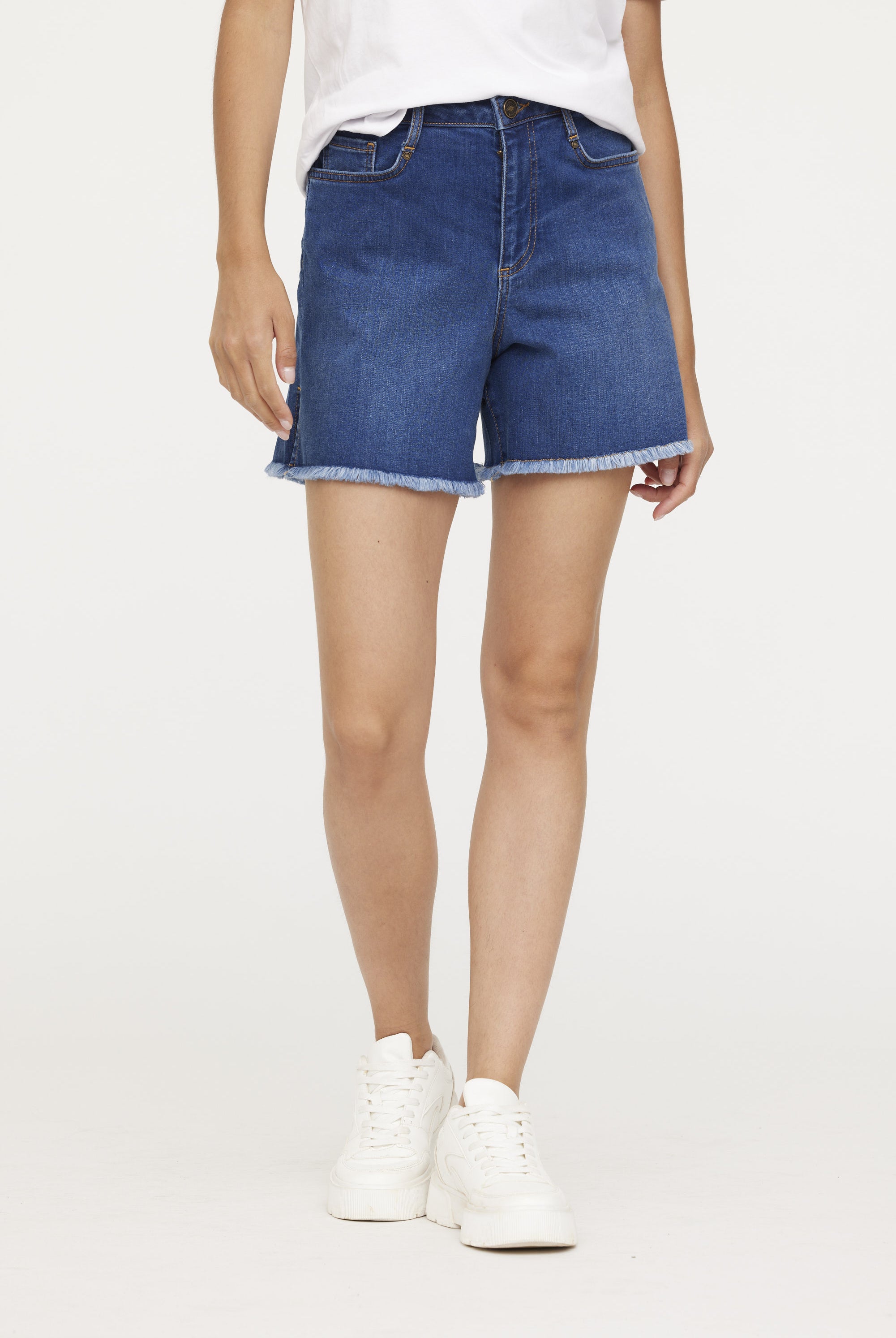 Short NOULY Light Blue Brushed