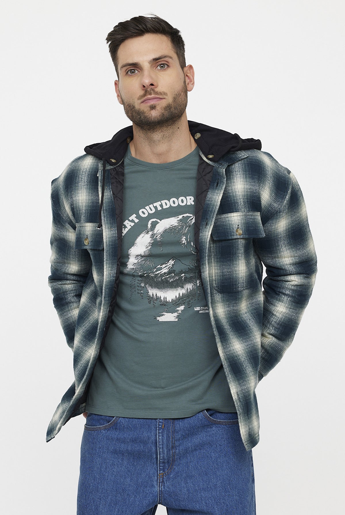 Surchemise DOLERO Kaki vert