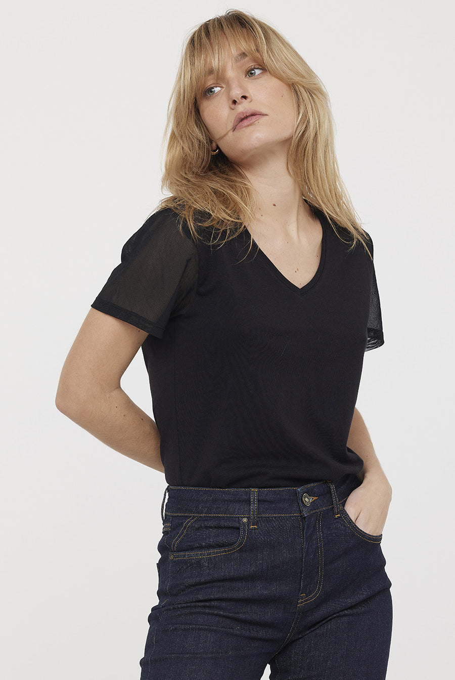 T-shirt ACELIA Black