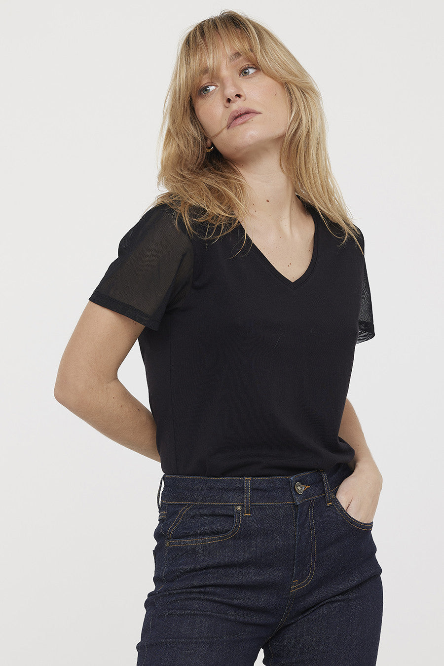 T-shirt ACELIA Black