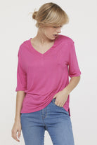 T-shirt ADOUNA Framboise