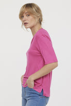 T-shirt ADOUNA Framboise