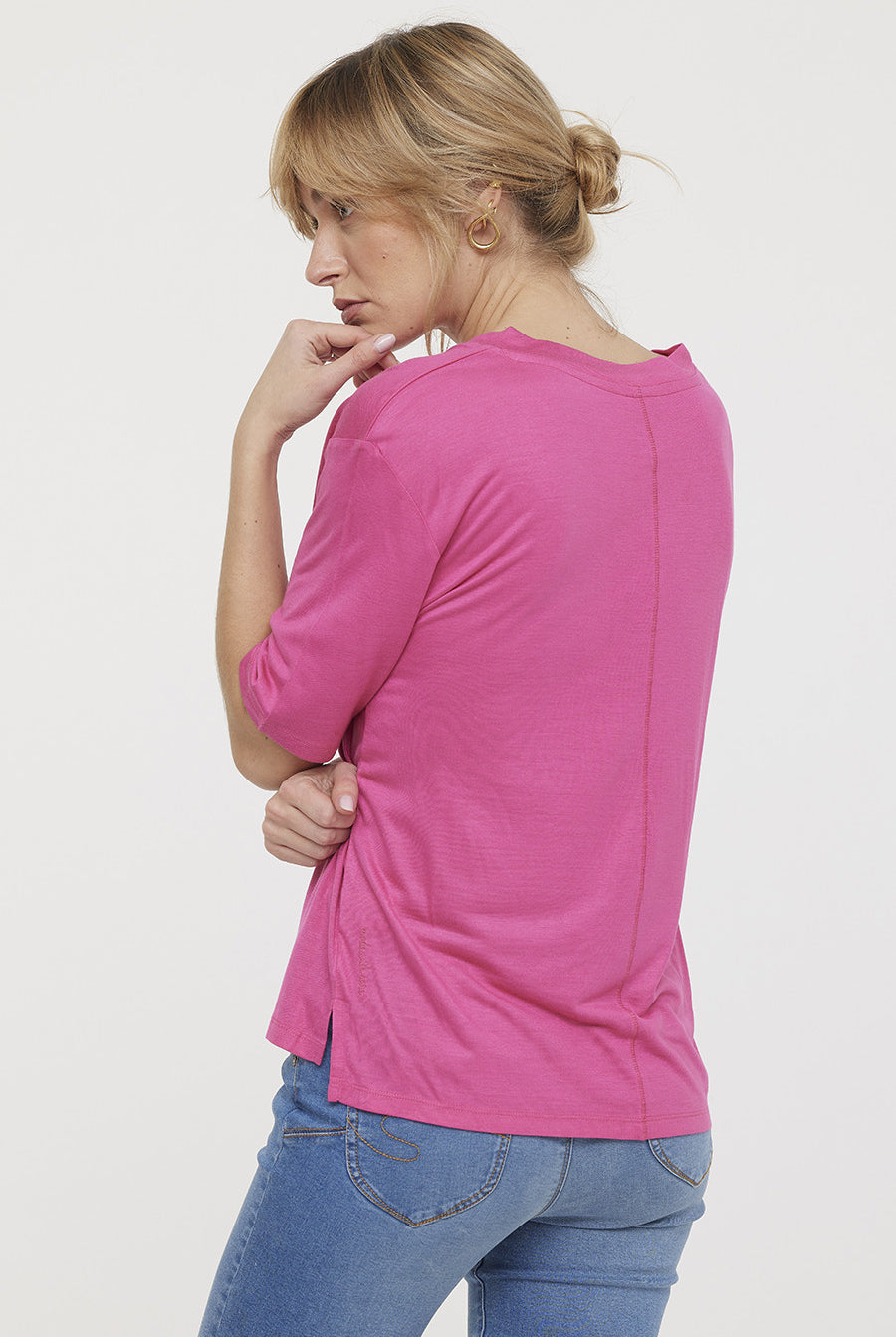 T-shirt ADOUNA Framboise