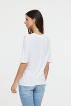 T-shirt ADOUNA M Optic white