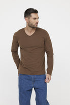 T-shirt AJESSY ML Brown