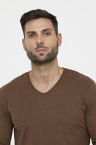 T-shirt AJESSY ML Brown