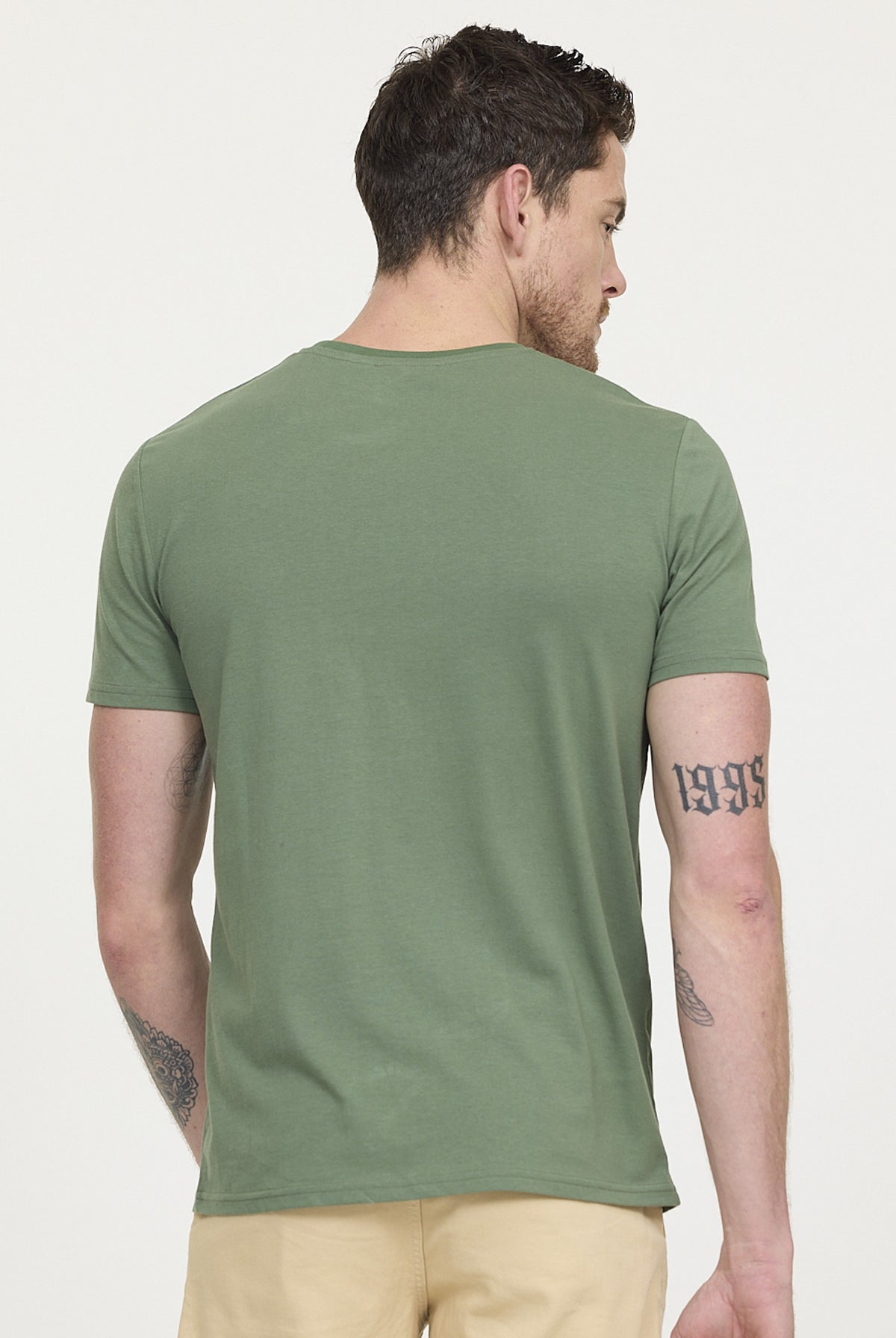 T-shirt ALEKO Kaki vert