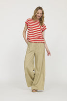 T-shirt ALIONA Rouge Lee Cooper