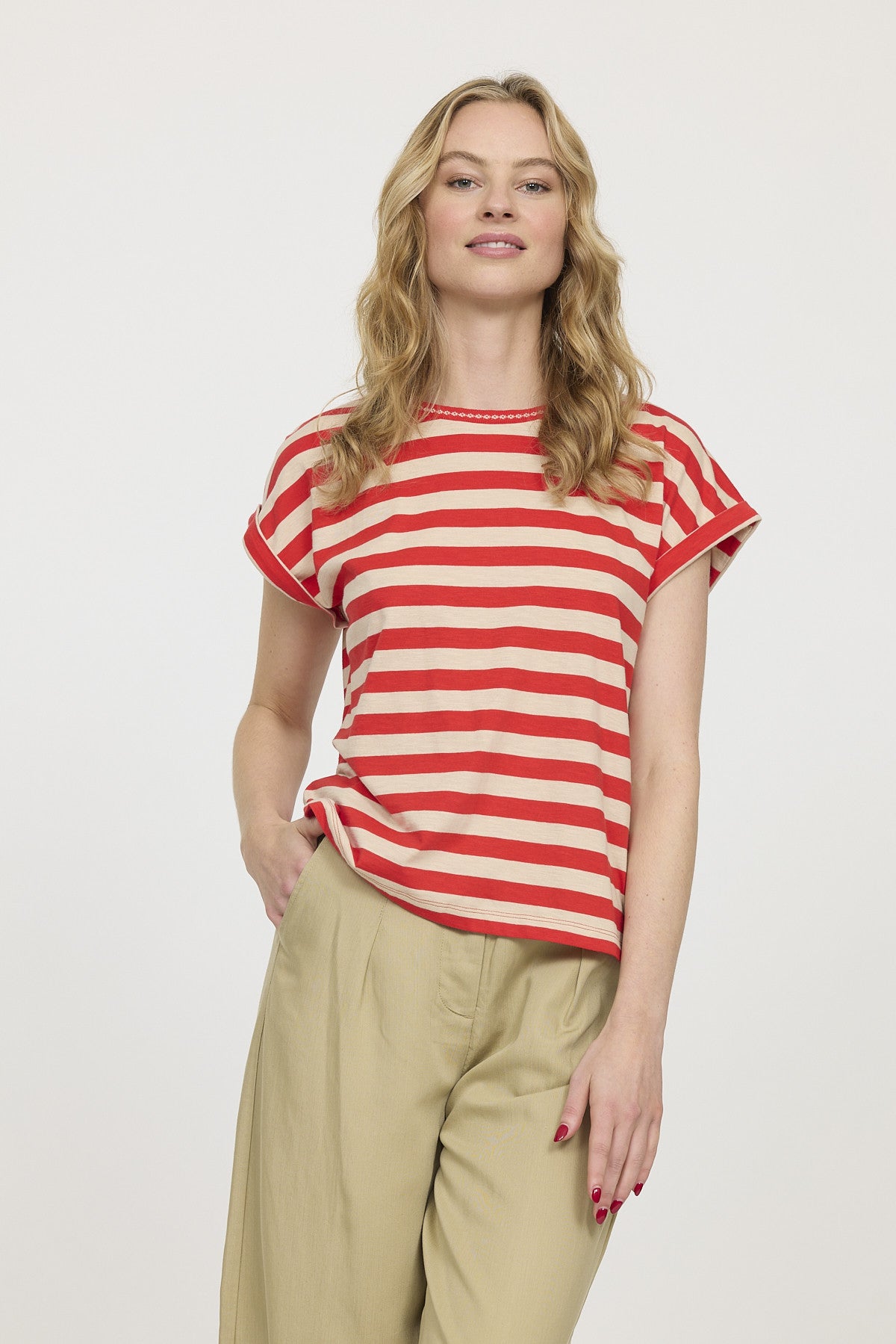 T-shirt ALIONA Rouge Lee Cooper